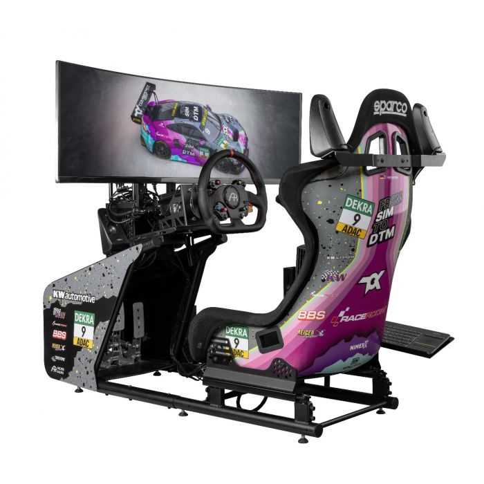 TRACKTIME RACE RIG SIMULATOR "FROM SIM TO DTM" EDITION